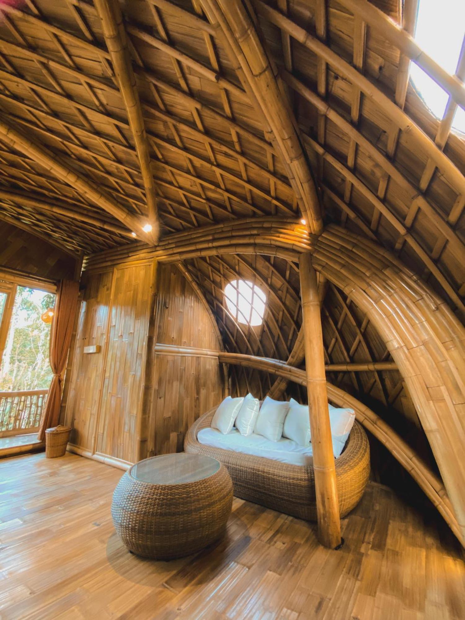 Alamvaya Bali Bamboo House Villa Sidemen  Luaran gambar