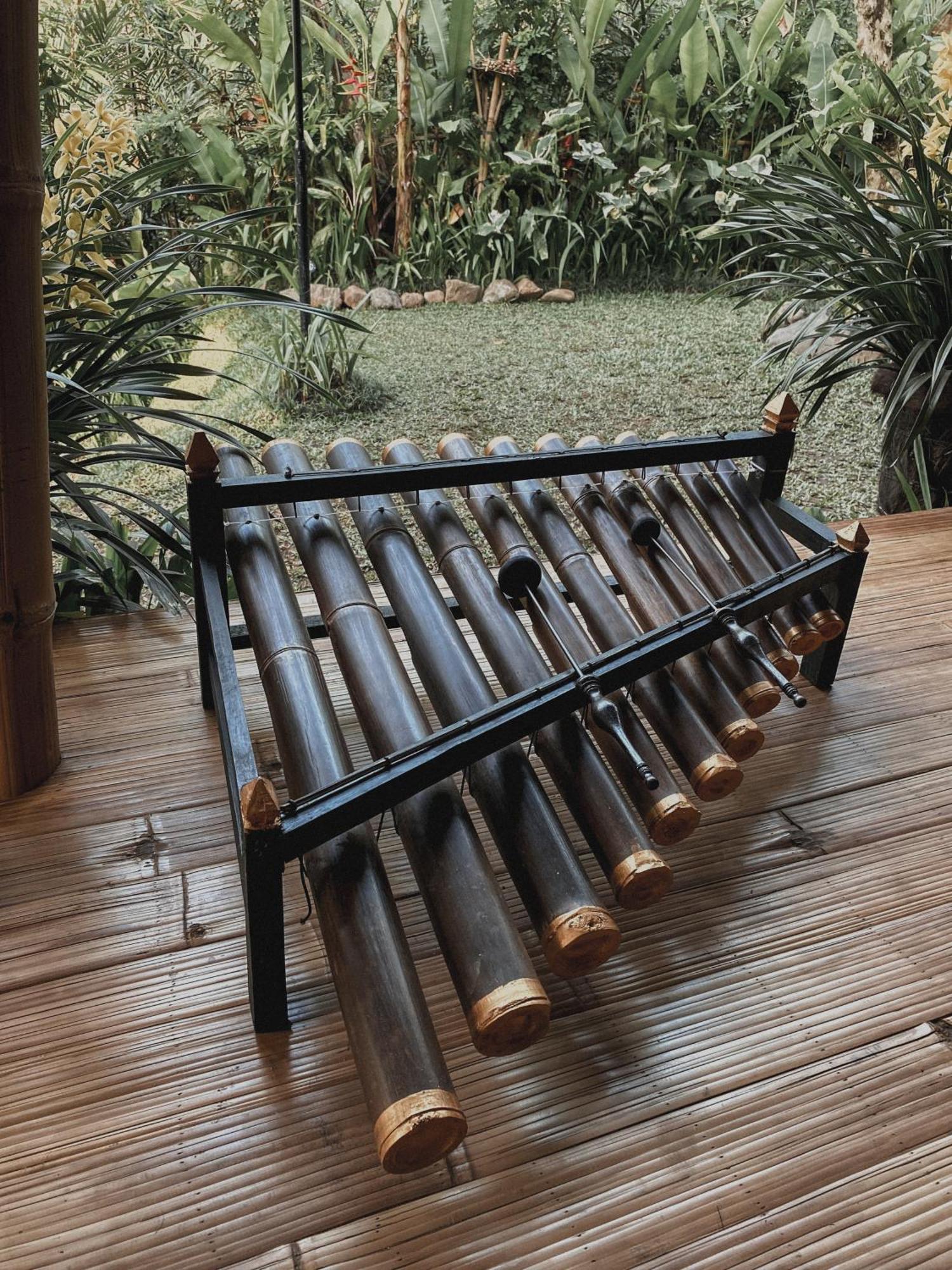 Alamvaya Bali Bamboo House Villa Sidemen  Luaran gambar