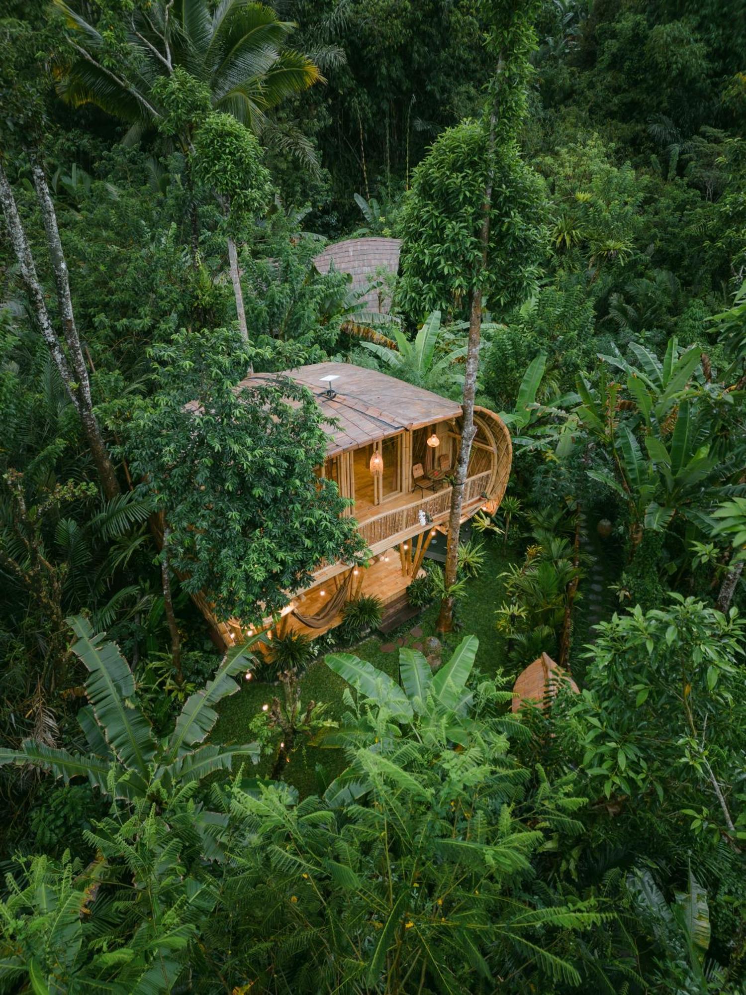 Alamvaya Bali Bamboo House Villa Sidemen  Luaran gambar