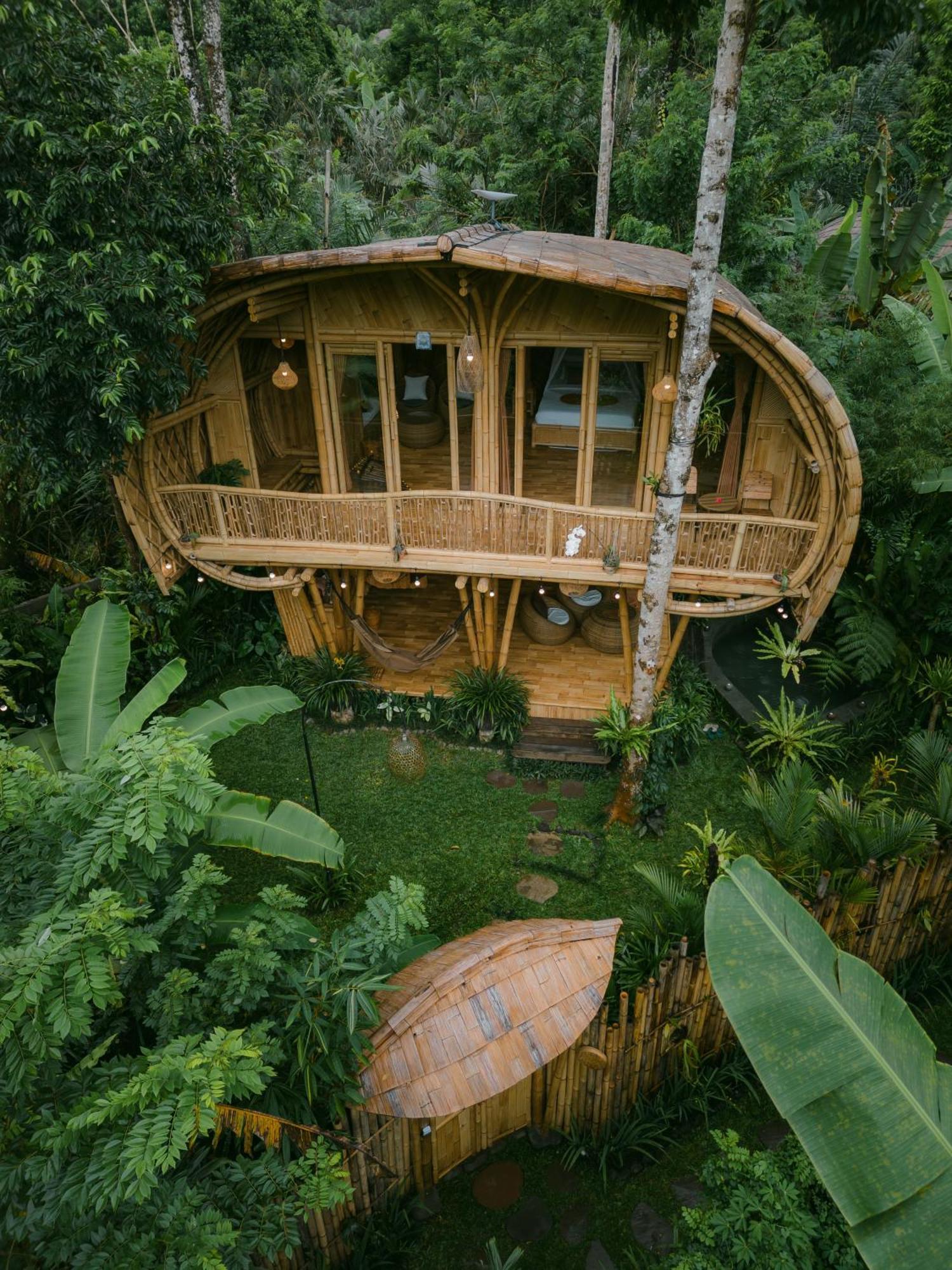 Alamvaya Bali Bamboo House Villa Sidemen  Luaran gambar