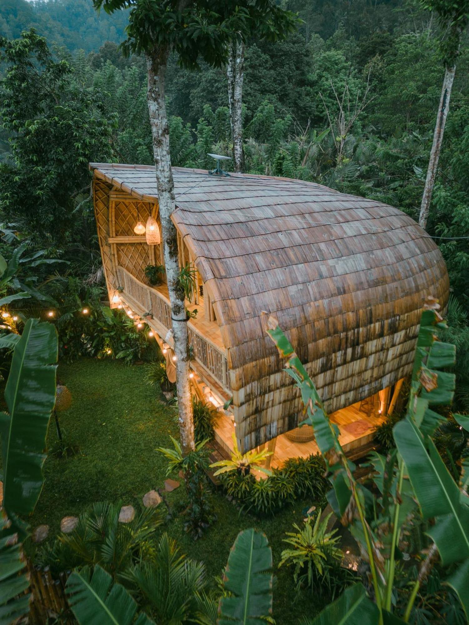 Alamvaya Bali Bamboo House Villa Sidemen  Luaran gambar
