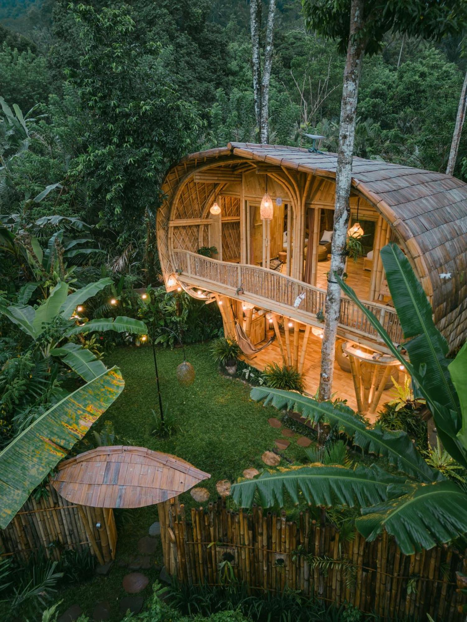 Alamvaya Bali Bamboo House Villa Sidemen  Luaran gambar