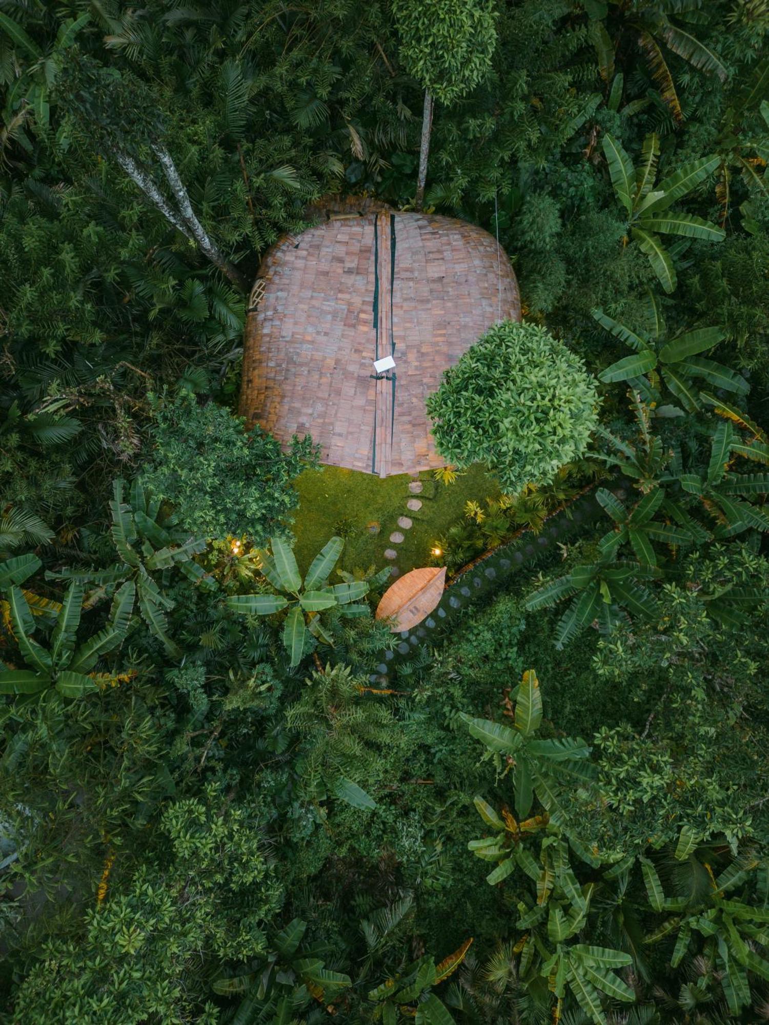 Alamvaya Bali Bamboo House Villa Sidemen  Luaran gambar