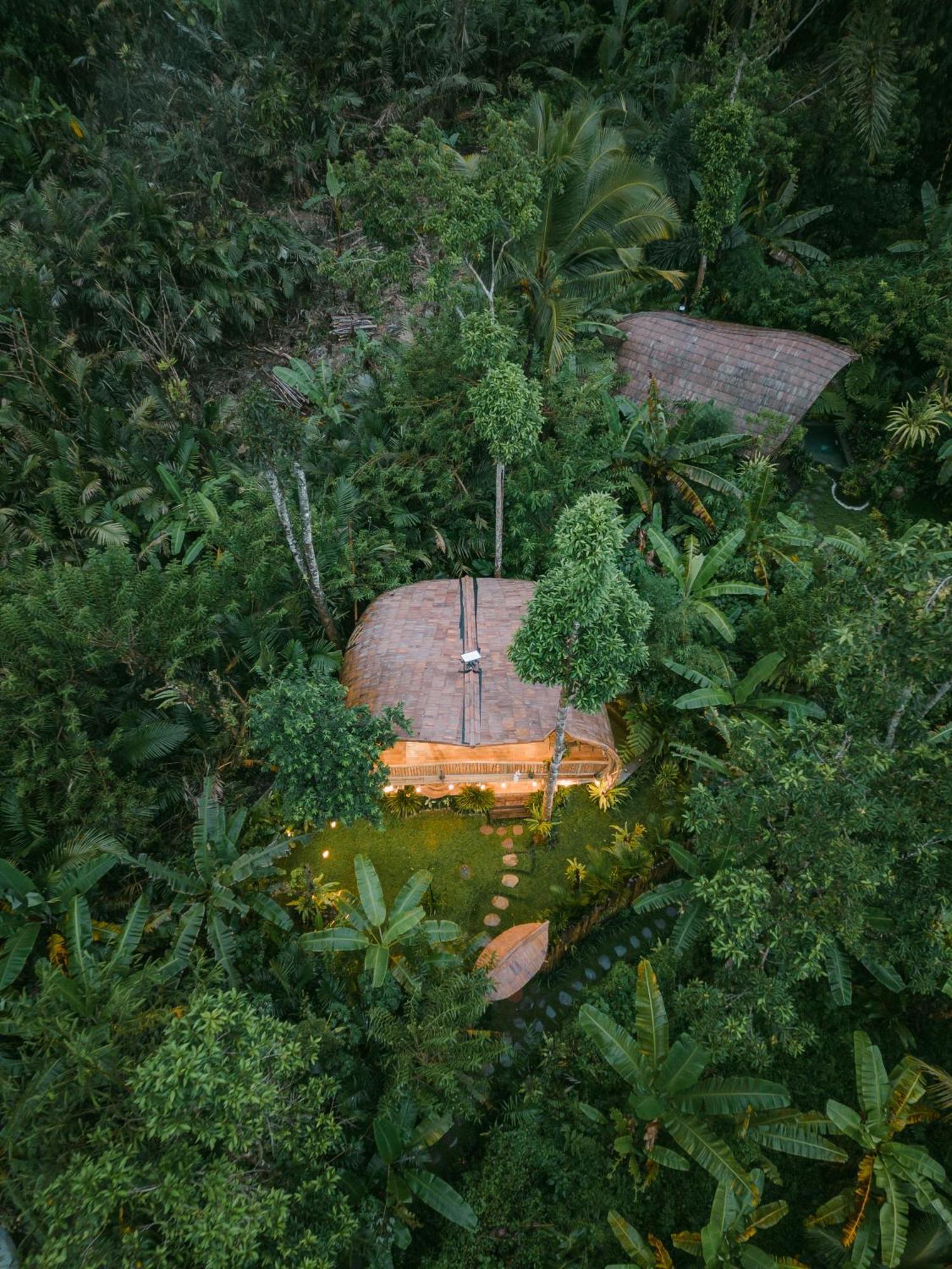 Alamvaya Bali Bamboo House Villa Sidemen  Luaran gambar