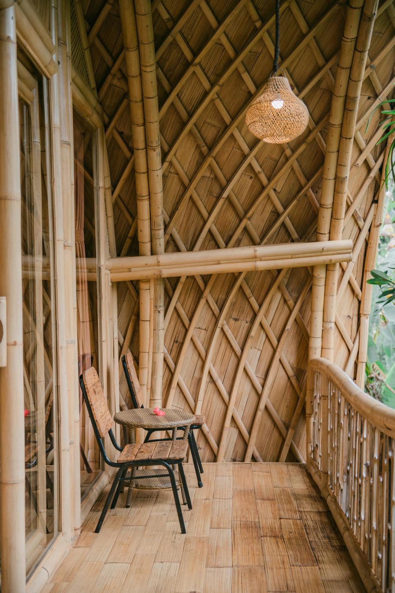 Alamvaya Bali Bamboo House Villa Sidemen  Luaran gambar