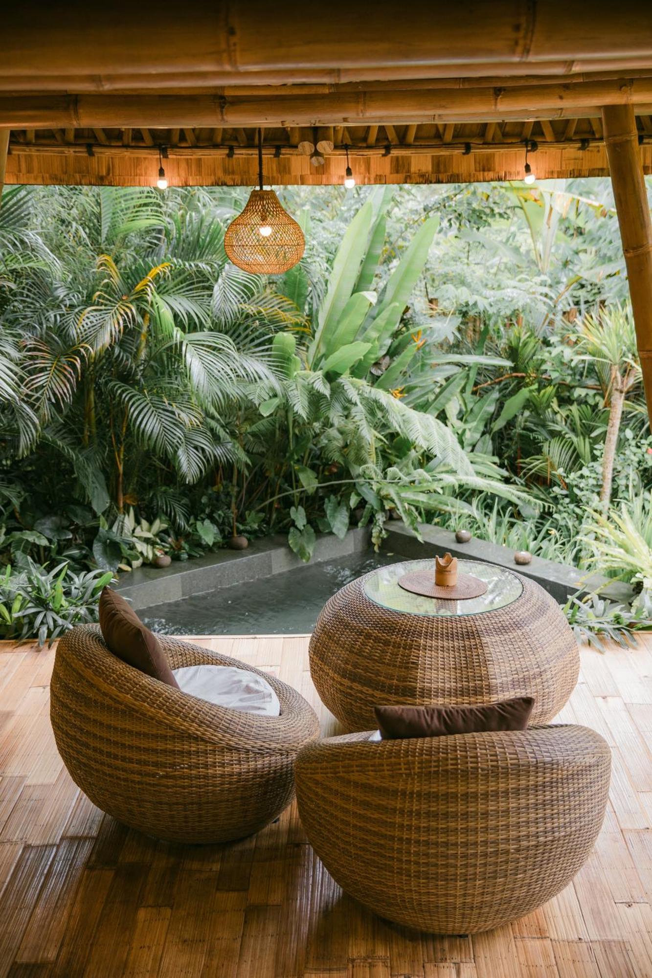 Alamvaya Bali Bamboo House Villa Sidemen  Luaran gambar
