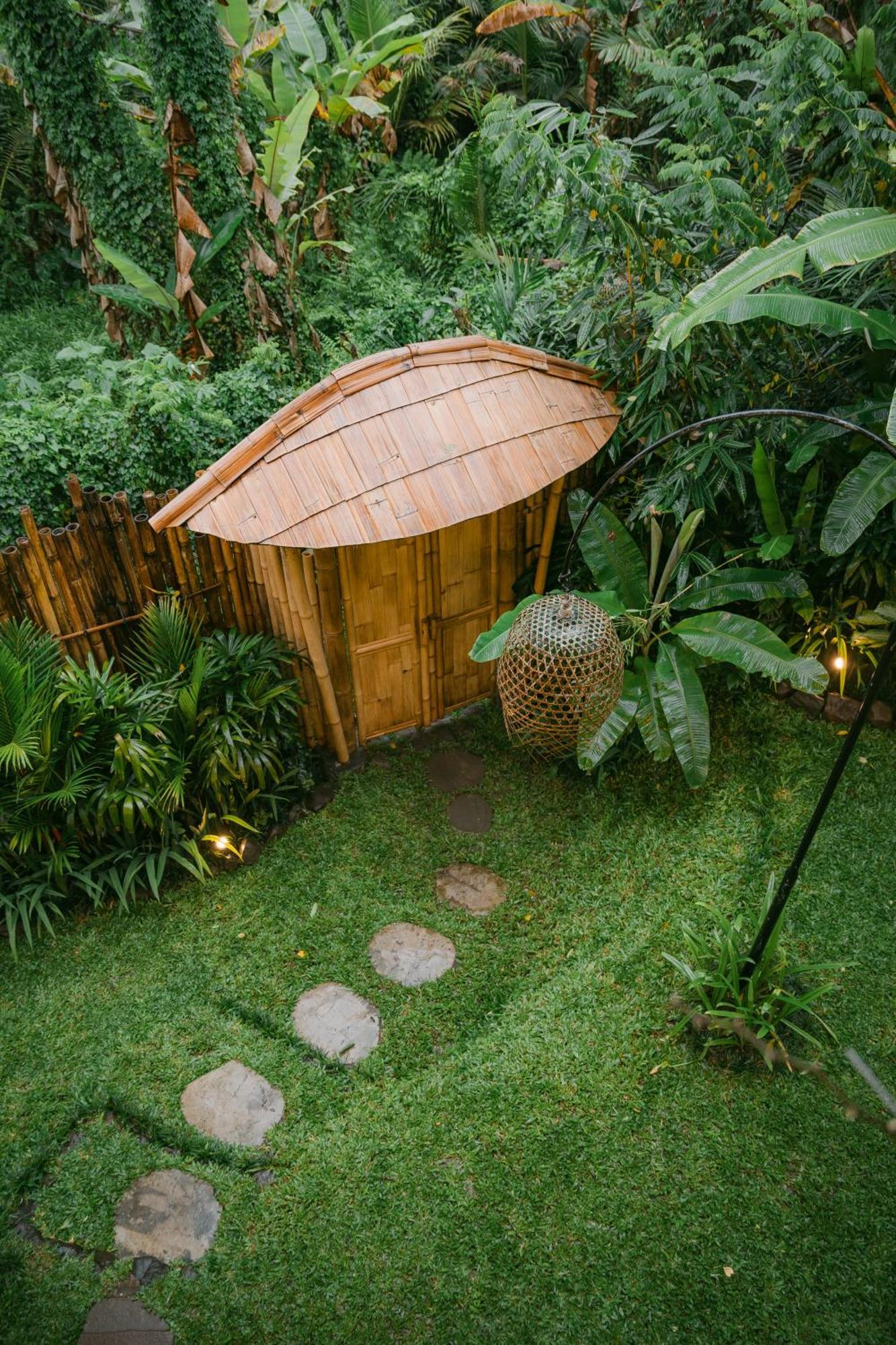 Alamvaya Bali Bamboo House Villa Sidemen  Luaran gambar