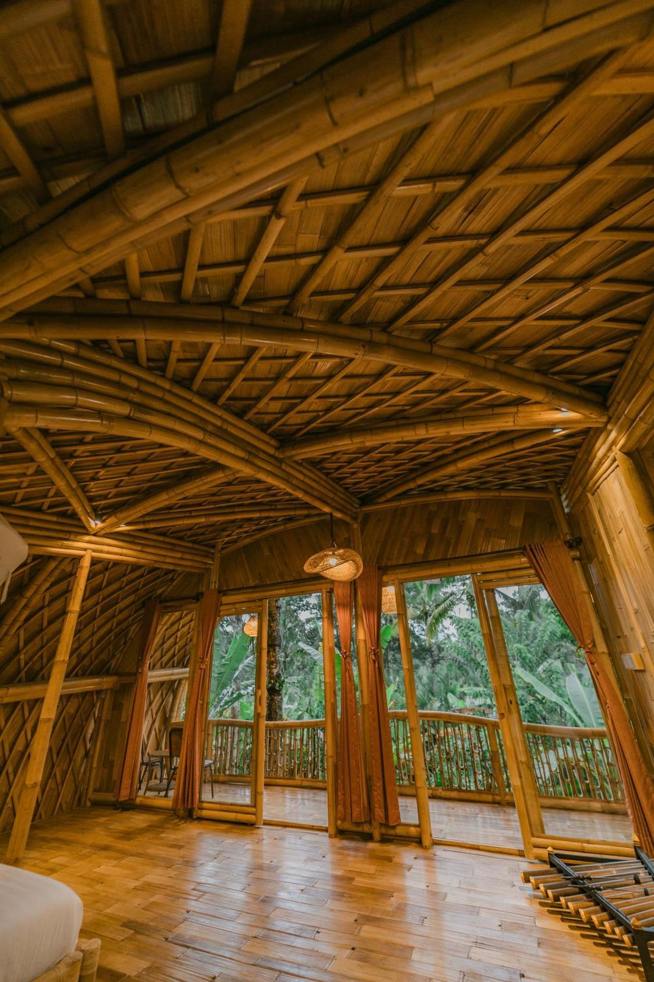 Alamvaya Bali Bamboo House Villa Sidemen  Luaran gambar