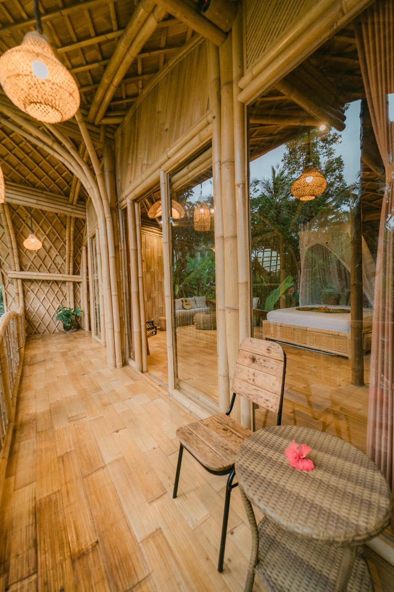 Alamvaya Bali Bamboo House Villa Sidemen  Luaran gambar