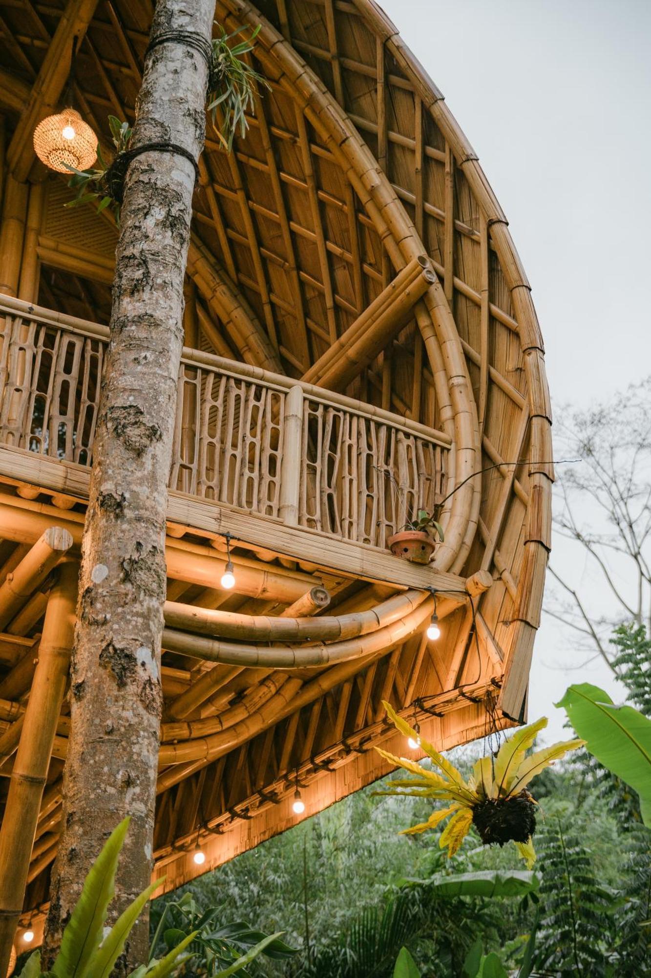 Alamvaya Bali Bamboo House Villa Sidemen  Luaran gambar