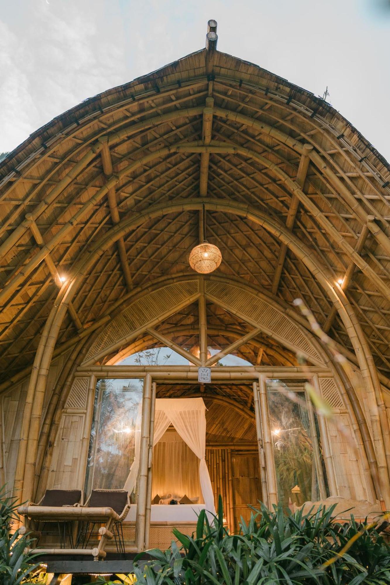Alamvaya Bali Bamboo House Villa Sidemen  Luaran gambar